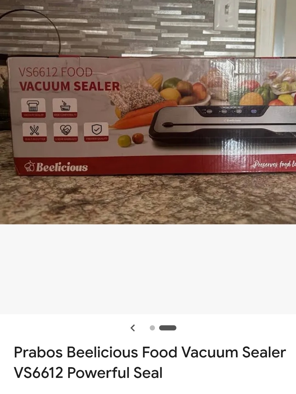 Beelicious Was - Stainless & Red Accent